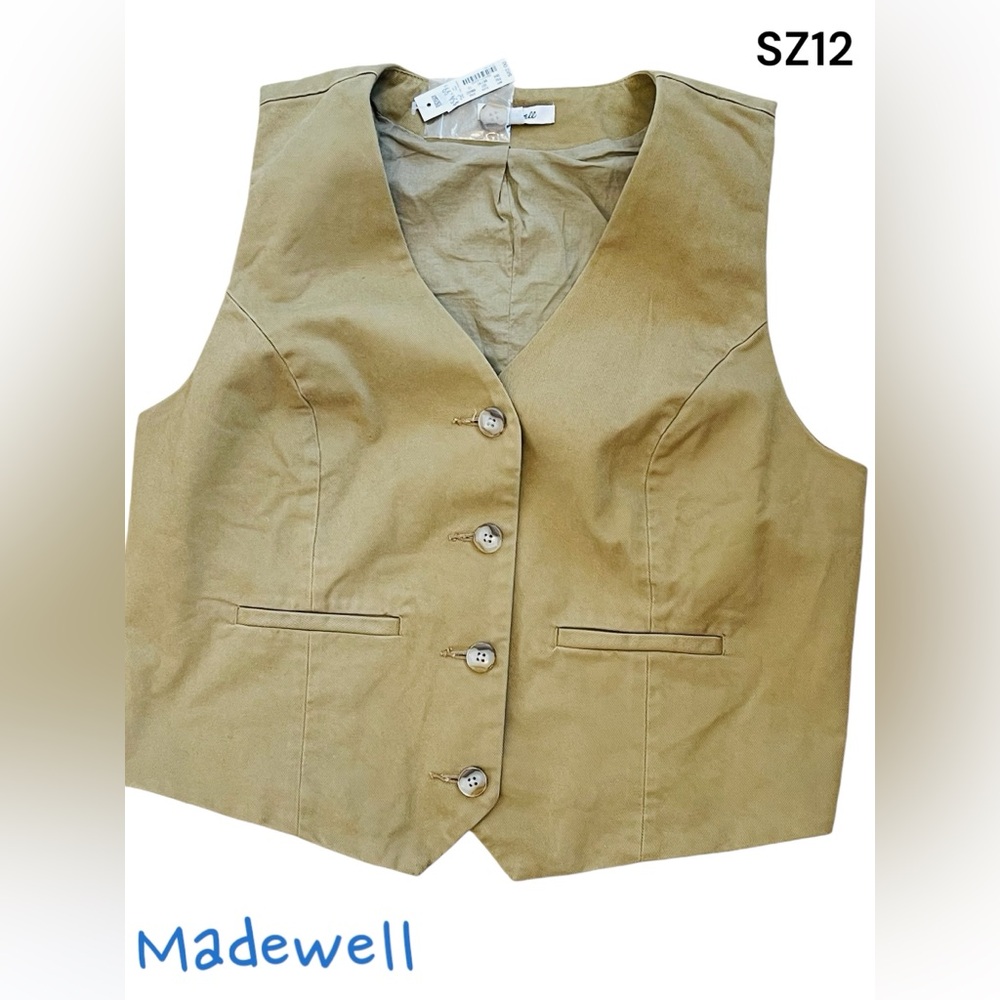Madewell Khaki Vest